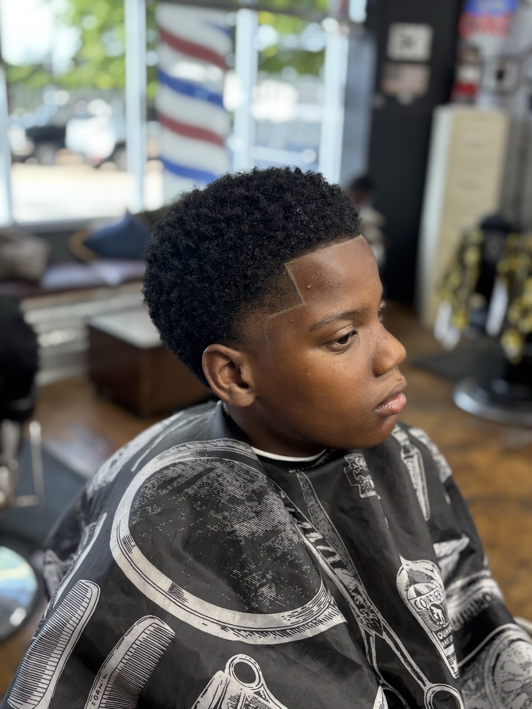 Dreko clean taper fade