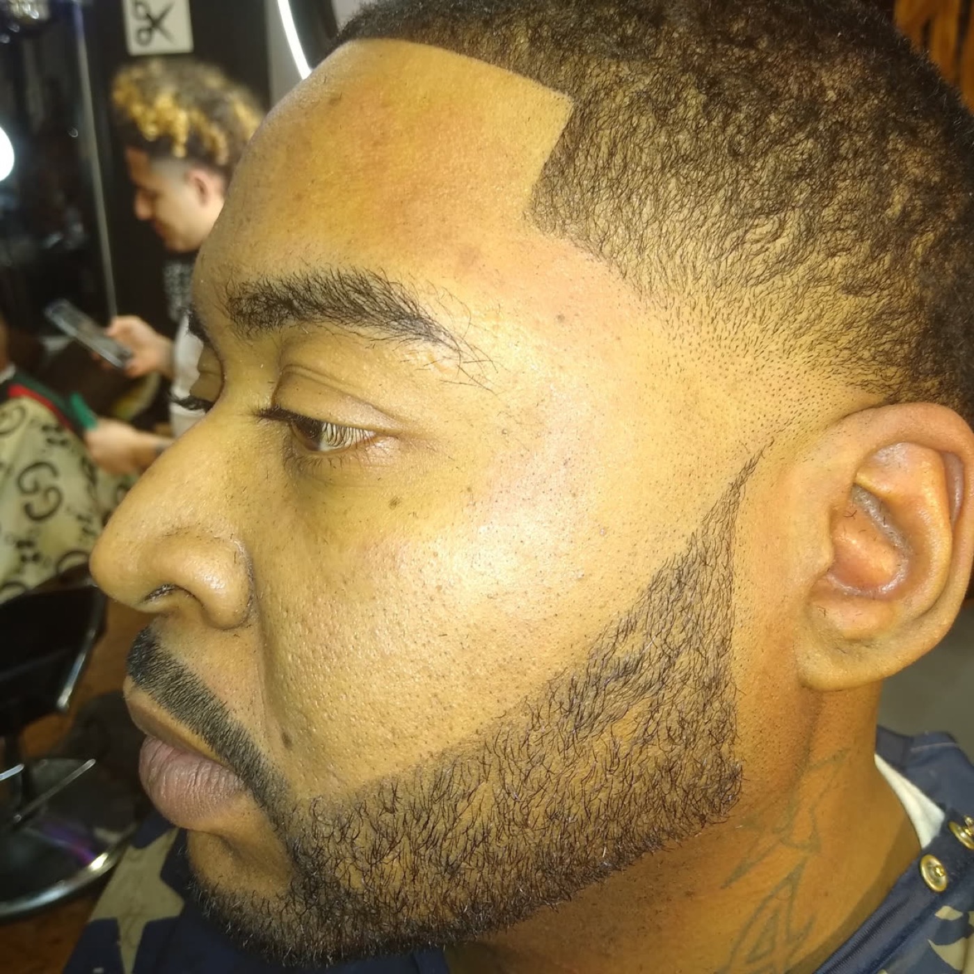 Fresh portfolio haircut detail