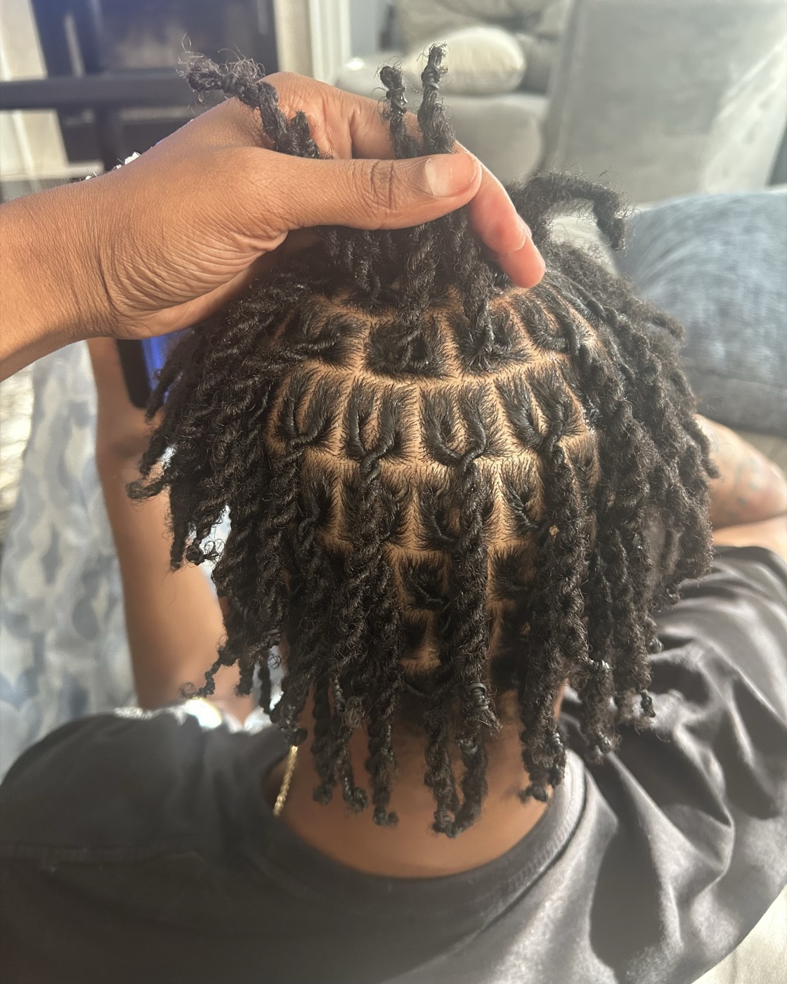 Sasha loc retwist design